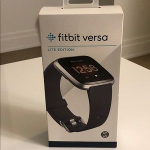 Fitbit Versa Lite - Charcoal. S/P + L/G.